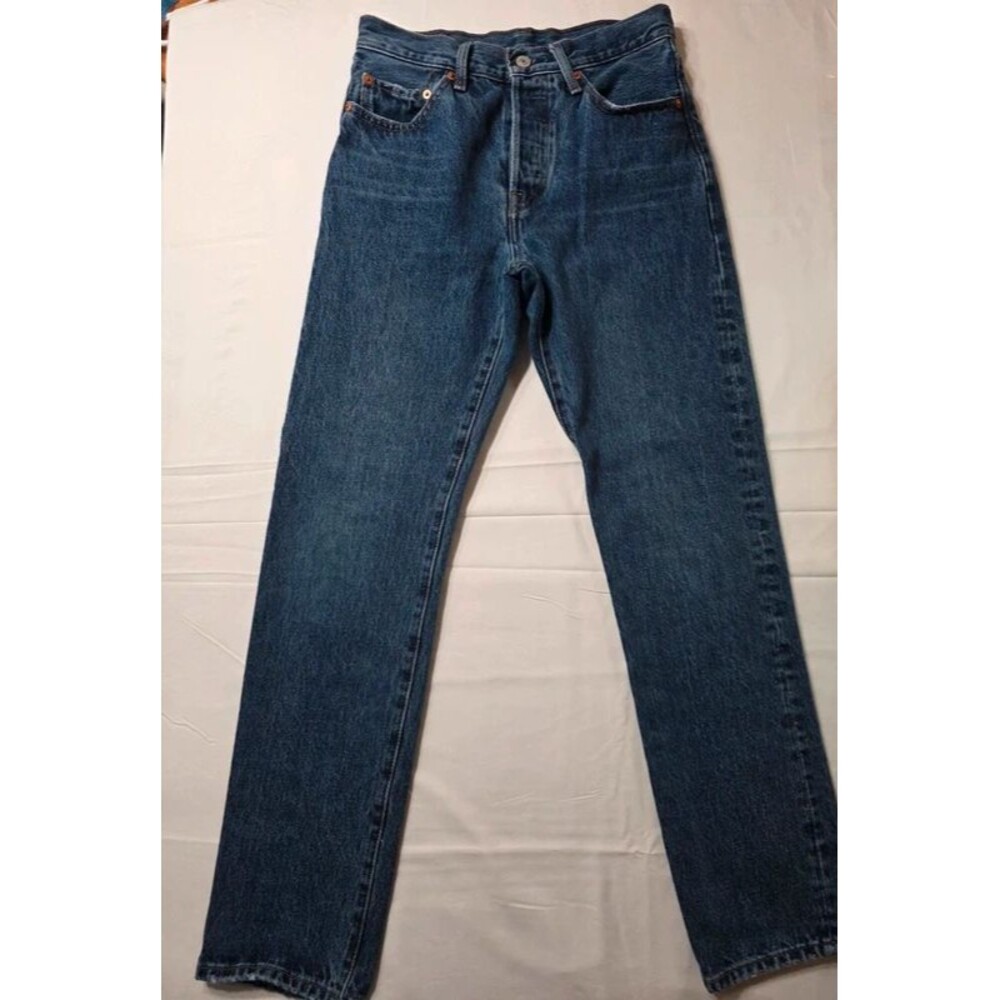 Levi's 501 Original Fit Jeans Women's 26 Button Fly Medium Wash Straight Leg